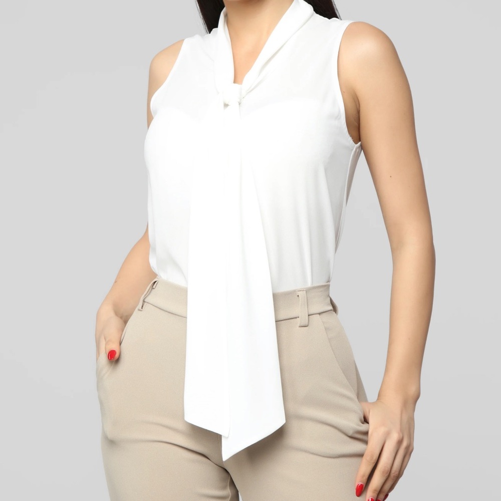 Fashion Nova Work Blouse